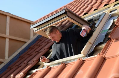 Pose de fenêtres de toit Velux au Teil